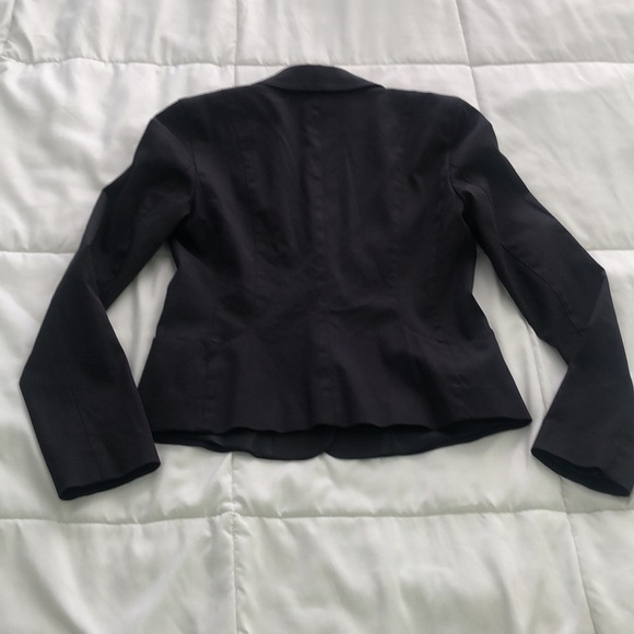 Kenneth Cole New York classic 2 button up black jacket with 2 front pockets - Picture 8 of 10